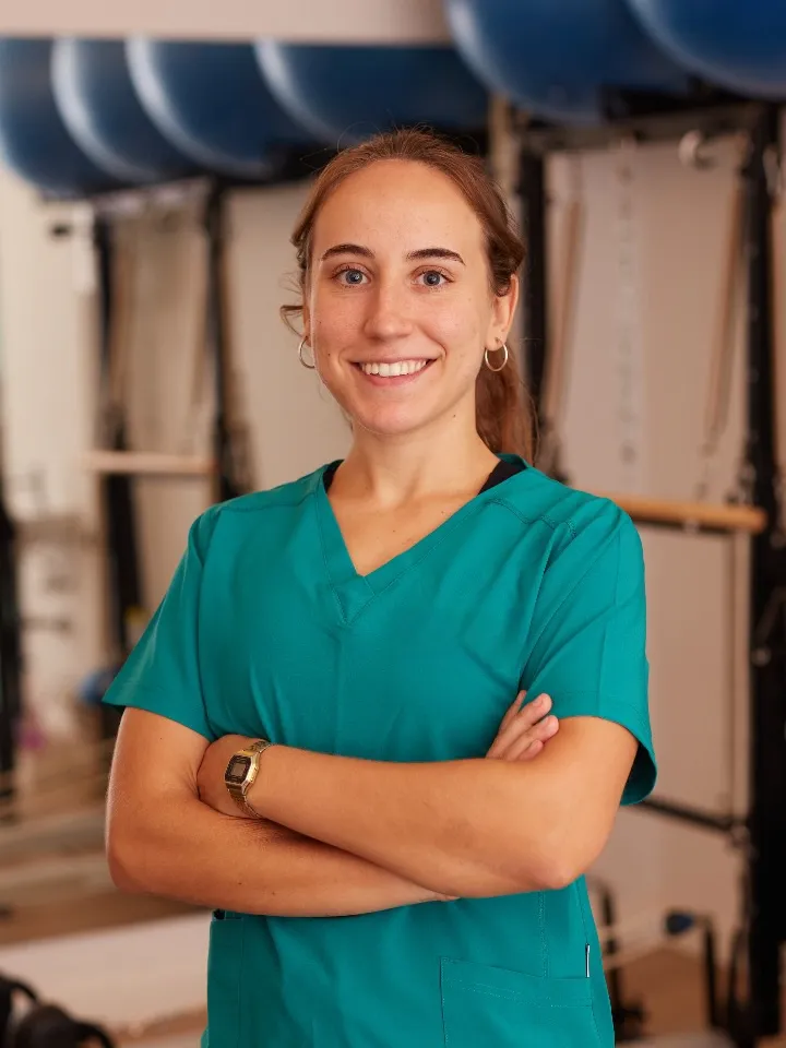 Alba Nebot, fisioterapeuta y readaptadora de Clínica Lebén en Paterna